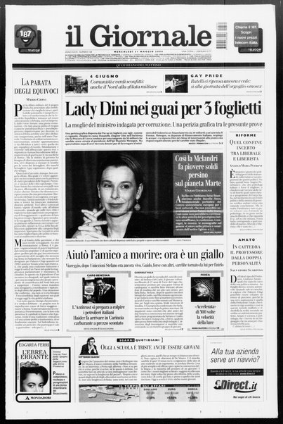 Il giornale : quotidiano del mattino